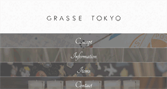 Desktop Screenshot of grassetokyo.com